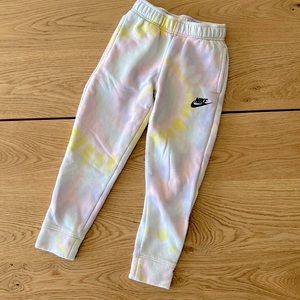 Nike tye dye sweat pants
